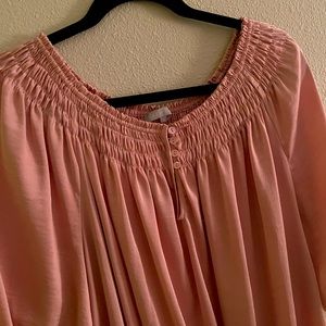 Pink blouse
